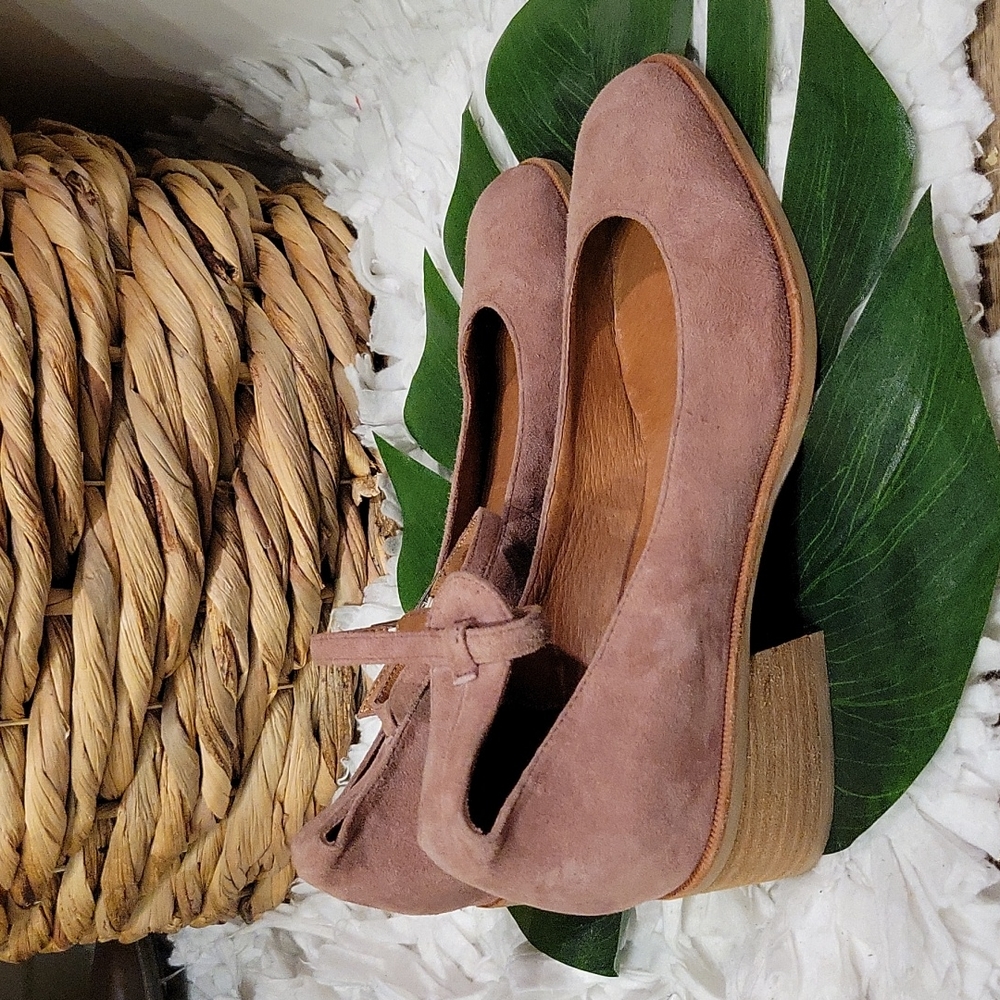 Free people x Jeffrey Campbell boulevard blush pink shoes Size 8